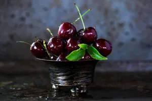 Fresh cherries